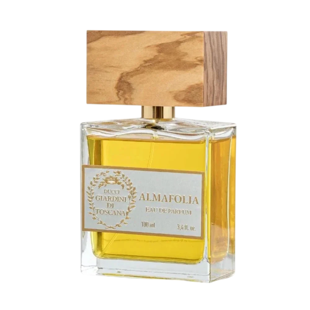 Giardini Di Toscana Almafolia manufacturer bottle, linked from the supplied product catalogue.