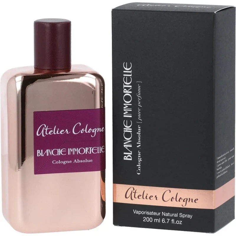 Atelier Cologne BLANCHE IMMORTELLE manufacturer bottle, linked from the supplied product catalogue.
