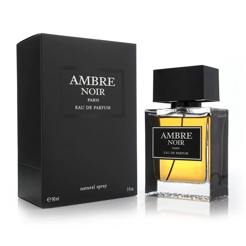 Geparlys Ambre Noir manufacturer bottle, linked from the supplied product catalogue.