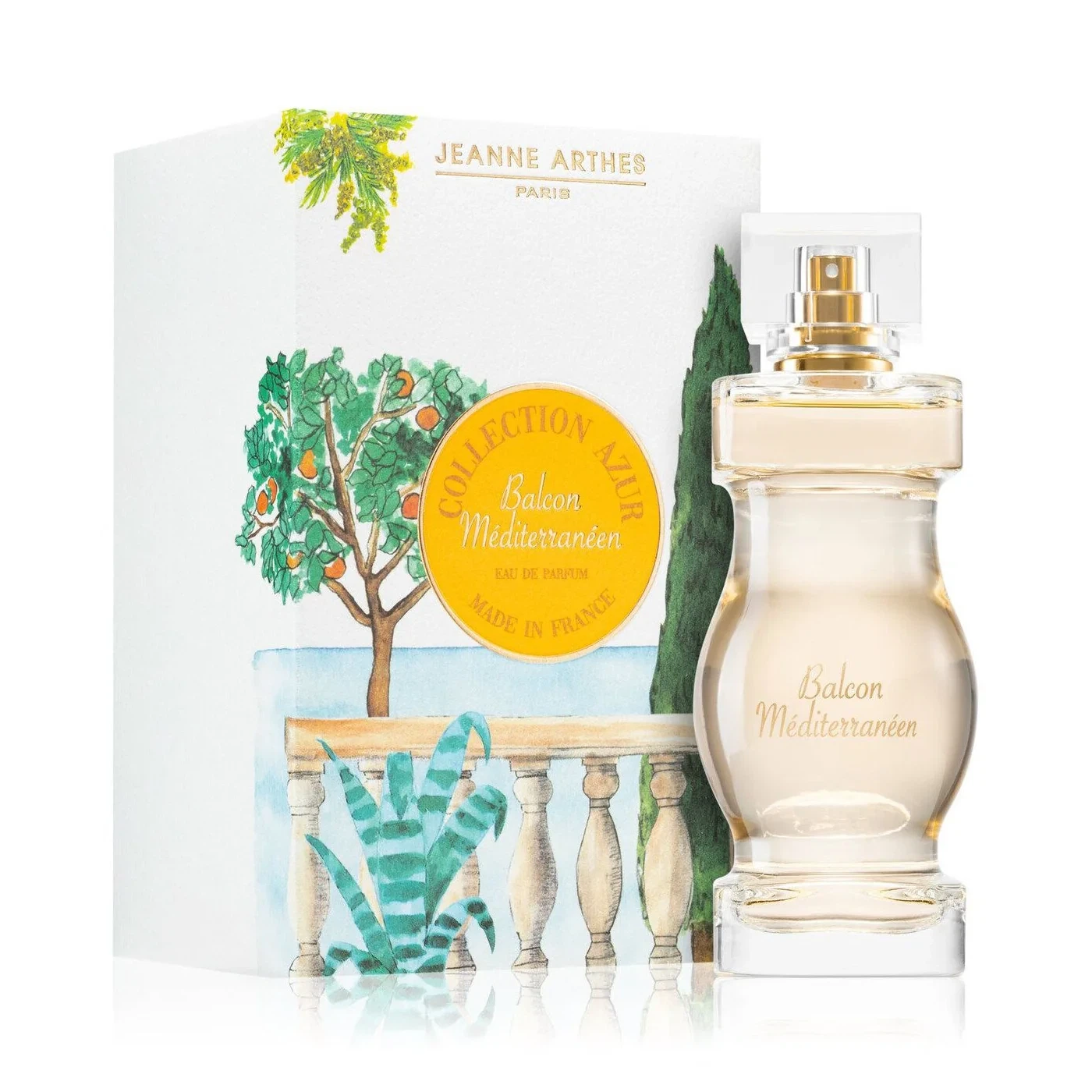 Jeanne Arthes Collection Azur Balcon Mediterraneen manufacturer bottle, linked from the supplied product catalogue.
