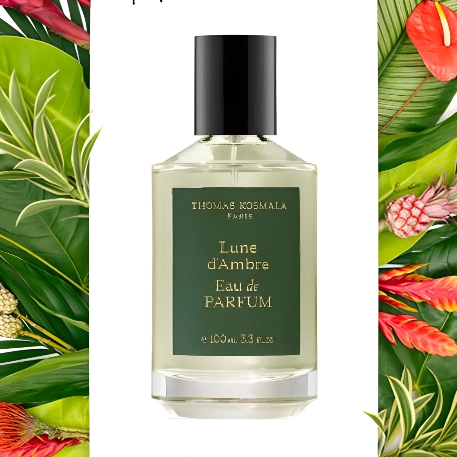Thomas Kosmala Lune D'Ambre Harrods manufacturer bottle, linked from the supplied product catalogue.
