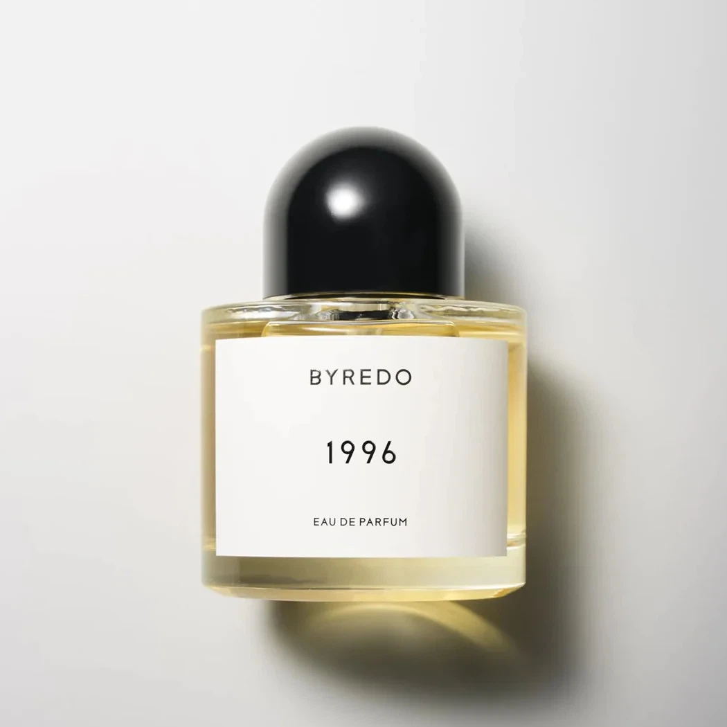 Byredo 1996 manufacturer bottle, linked from the supplied product catalogue.