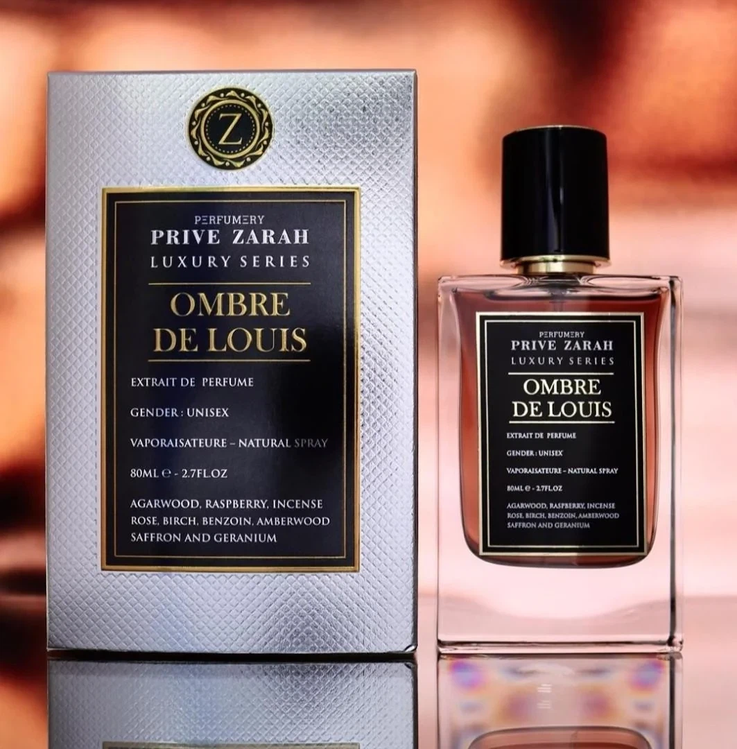 Zarah Luxury Series Ombre De Louis PH manufacturer bottle, linked from the supplied product catalogue.