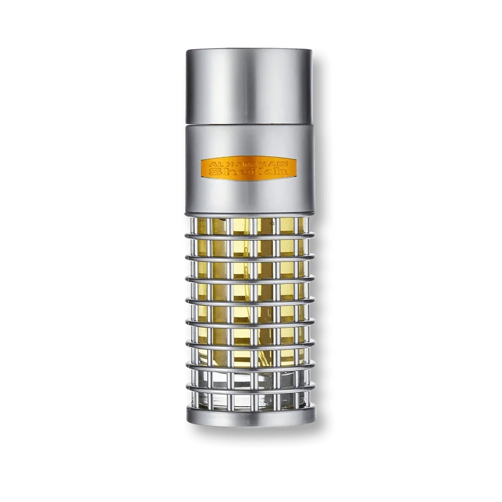 Al Haramain Sheikh manufacturer bottle, linked from the supplied product catalogue.