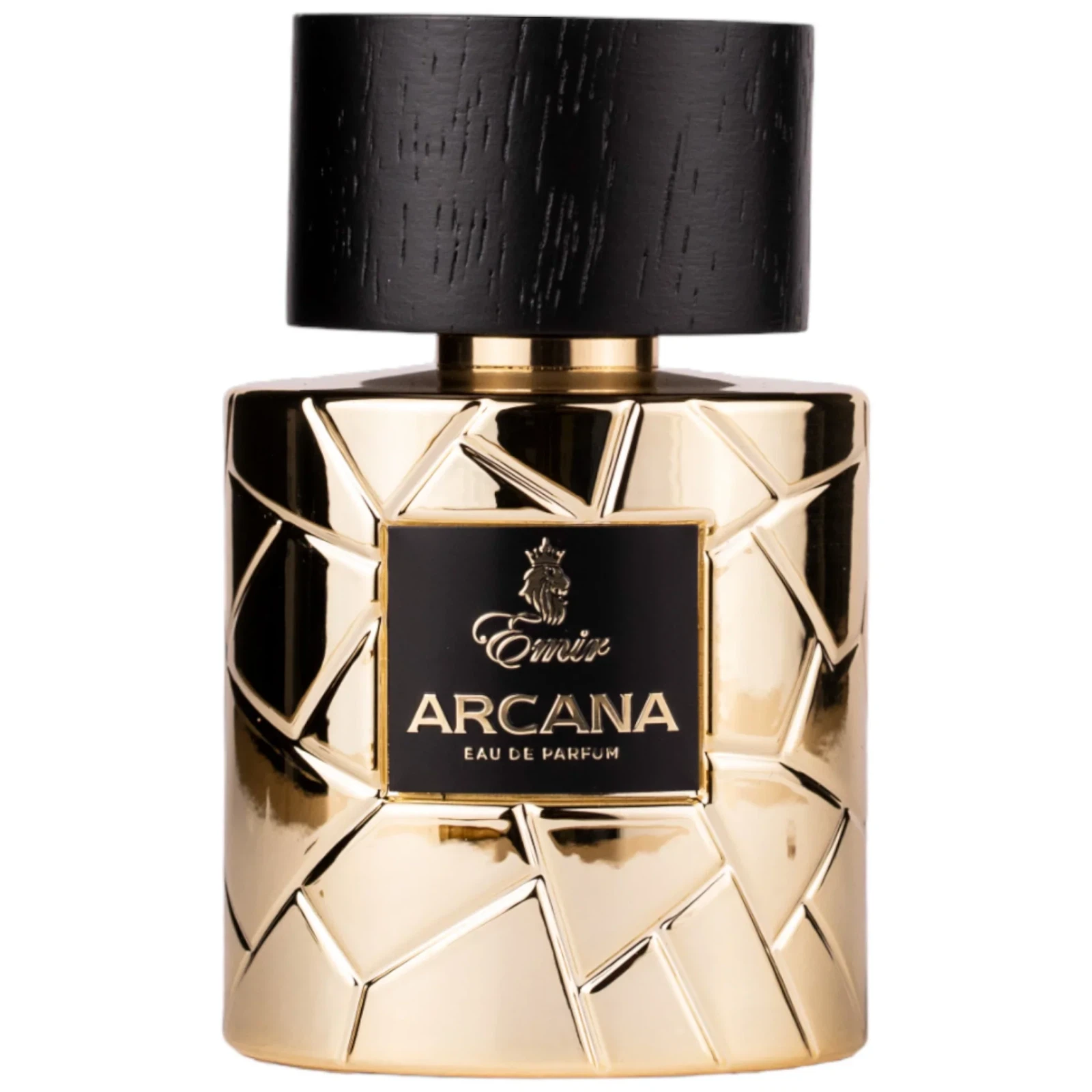 Paris Corner Emir Arcana manufacturer bottle, linked from the supplied product catalogue.