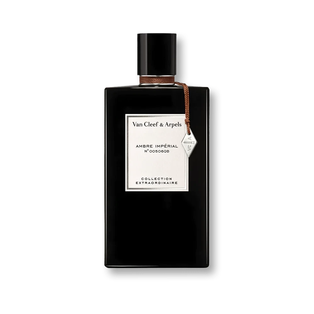 Van Cleef & Arpels Amber Imperial manufacturer bottle, linked from the supplied product catalogue.