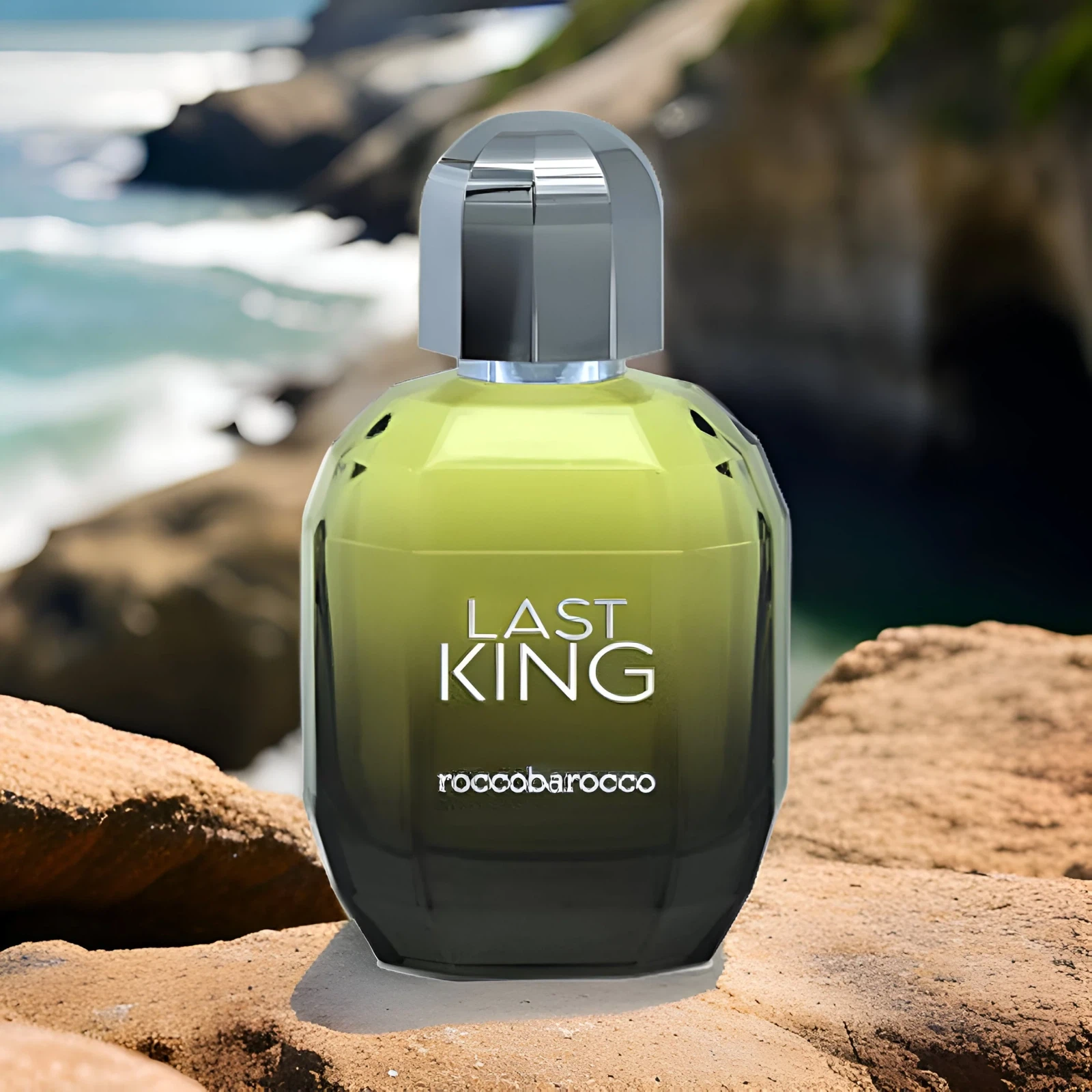 Roccobarocco Last King manufacturer bottle, linked from the supplied product catalogue.