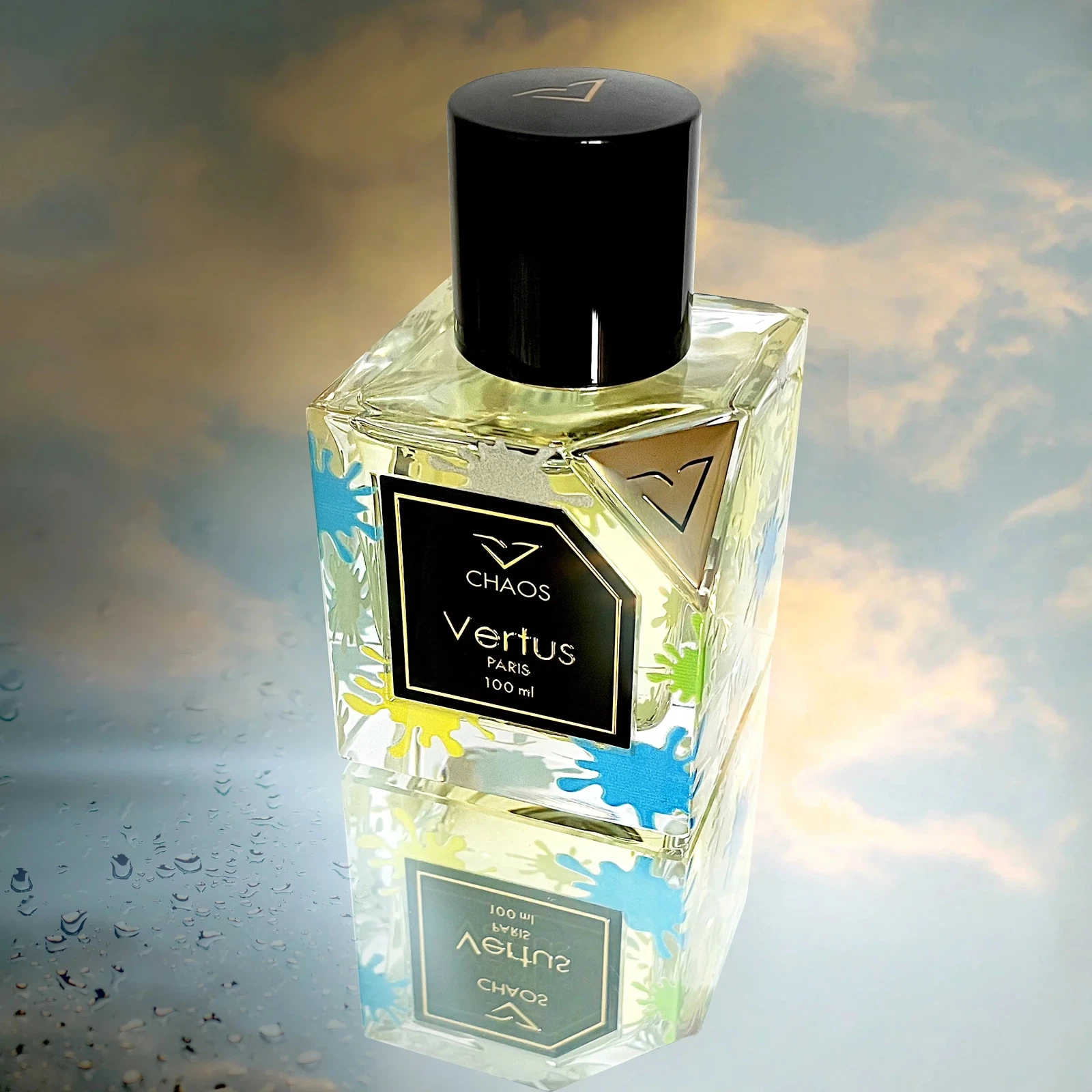 Vertus Chaos manufacturer bottle, linked from the supplied product catalogue.