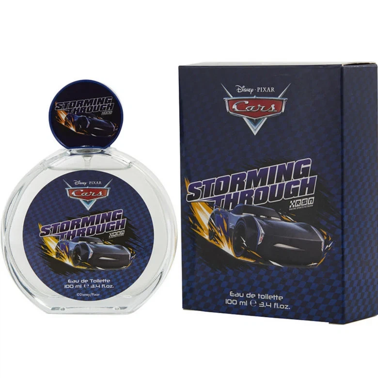 Disney Cars Storming Through For Boys manufacturer bottle, linked from the supplied product catalogue.