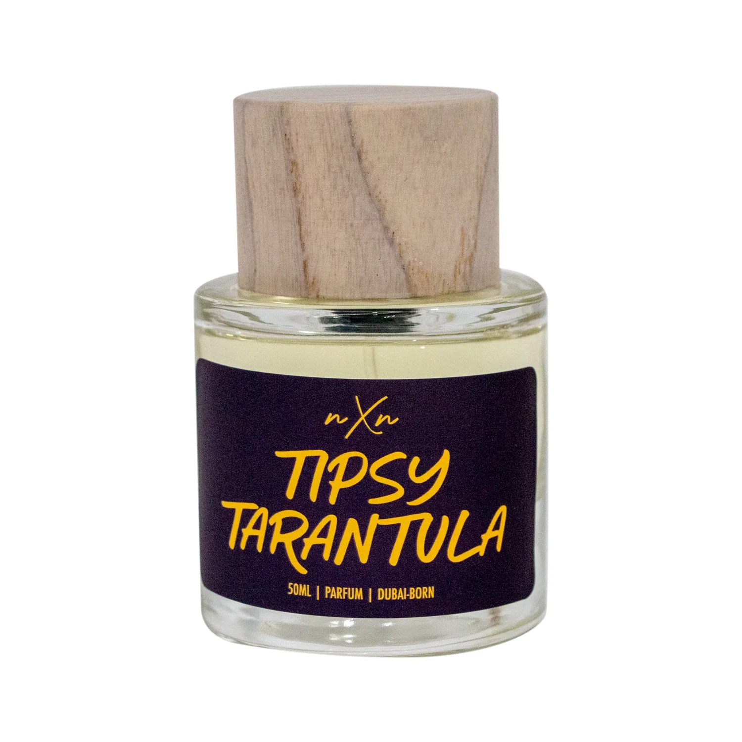 nXn Perfumes TIPSY TARANTULA manufacturer bottle, linked from the supplied product catalogue.
