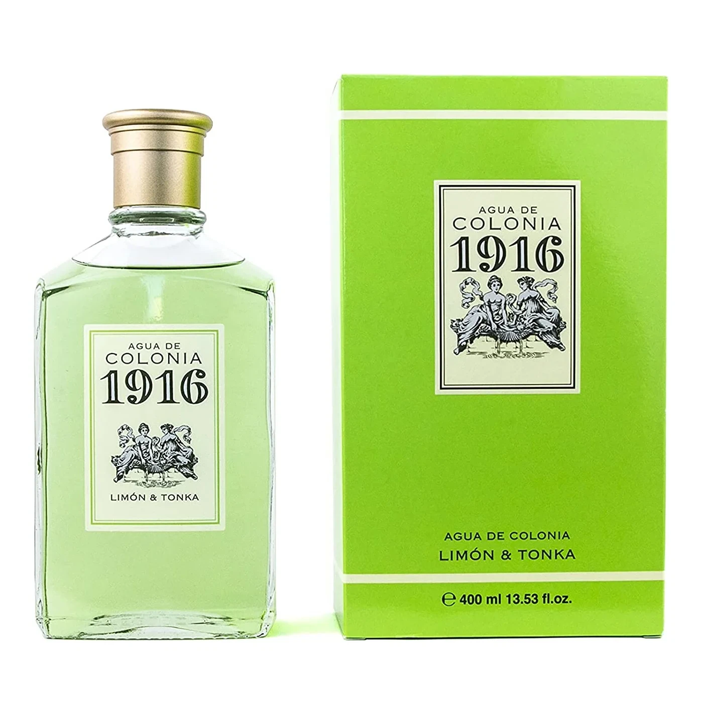 Myrurgia 1916 Agua De Colonia Limon & Tonka manufacturer bottle, linked from the supplied product catalogue.