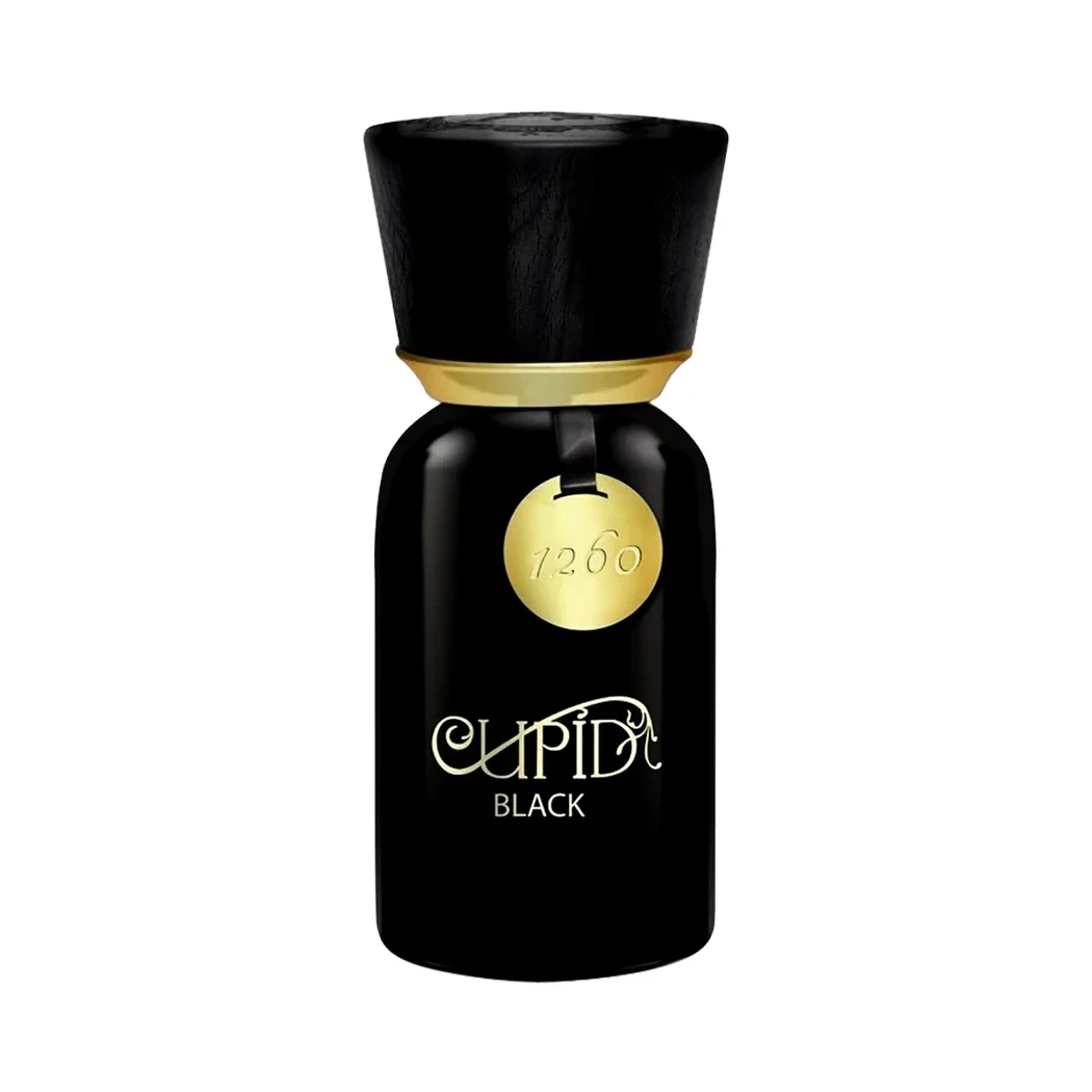 Cupid Black 1260 Parfum manufacturer bottle, linked from the supplied product catalogue.