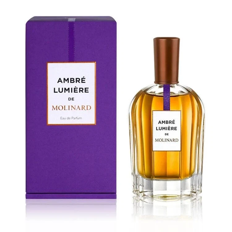 Molinard Ambre Lumeire manufacturer bottle, linked from the supplied product catalogue.