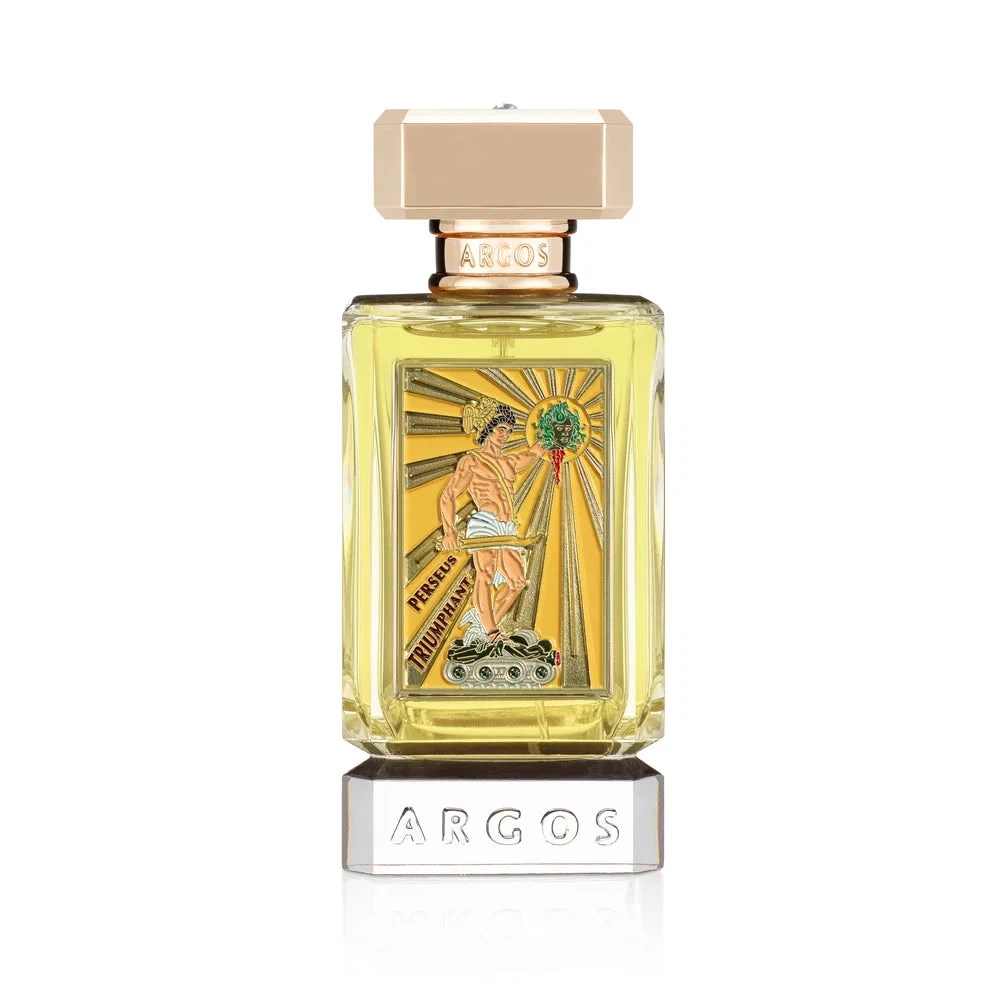 Argos Perseus Triumphant Leather manufacturer bottle, linked from the supplied product catalogue.