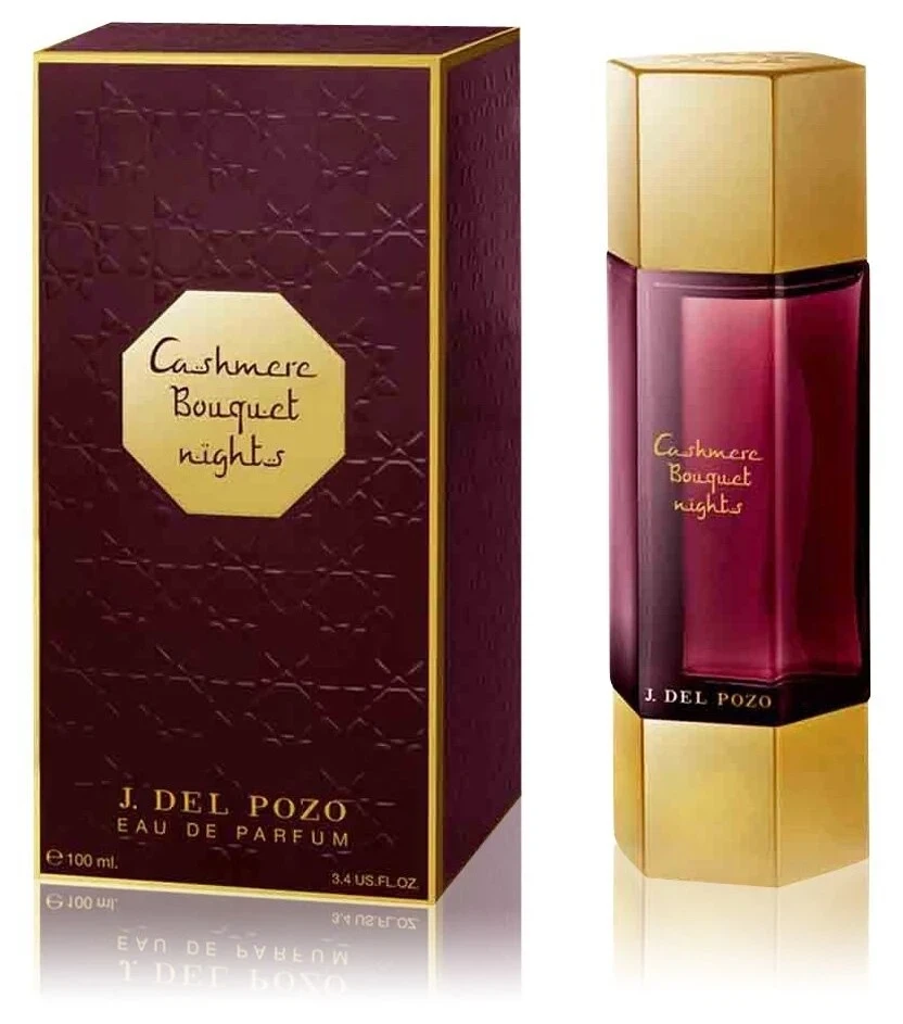 Jesus del Pozo Cashmere Bouquet Nights manufacturer bottle, linked from the supplied product catalogue.