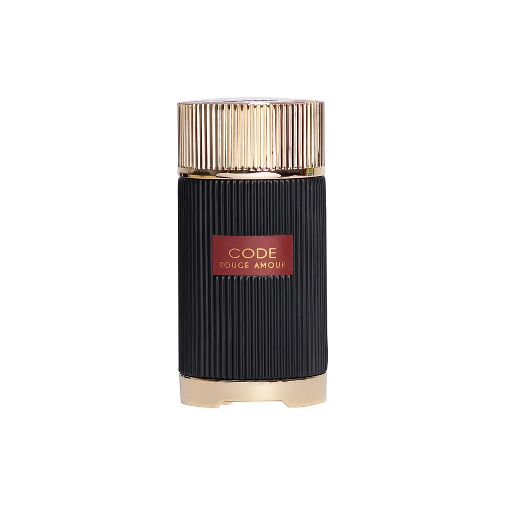 Khadlaj Code Rouge Amour manufacturer bottle, linked from the supplied product catalogue.