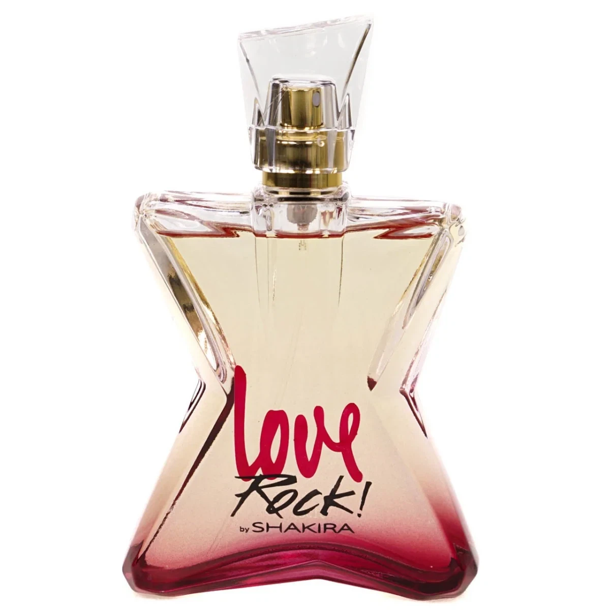 Shakira LOVE ROCK WOMEN manufacturer bottle, linked from the supplied product catalogue.