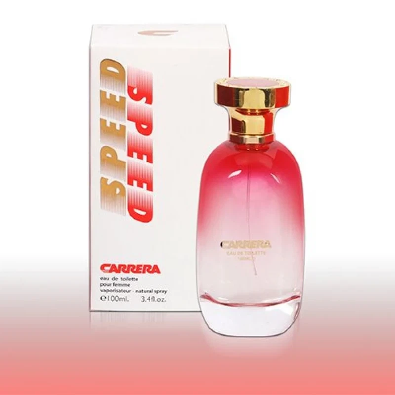 Carrera Speed manufacturer bottle, linked from the supplied product catalogue.