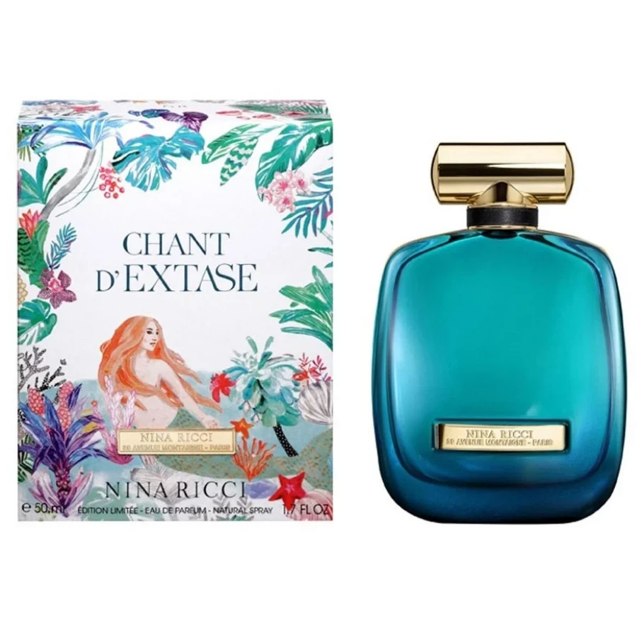 Nina Ricci Chant D'Extase Limited Edition manufacturer bottle, linked from the supplied product catalogue.