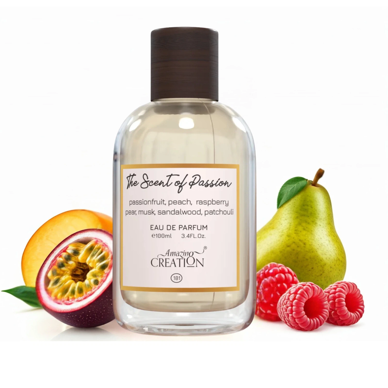 Amazing Creation The Scent Of Passion manufacturer bottle, linked from the supplied product catalogue.