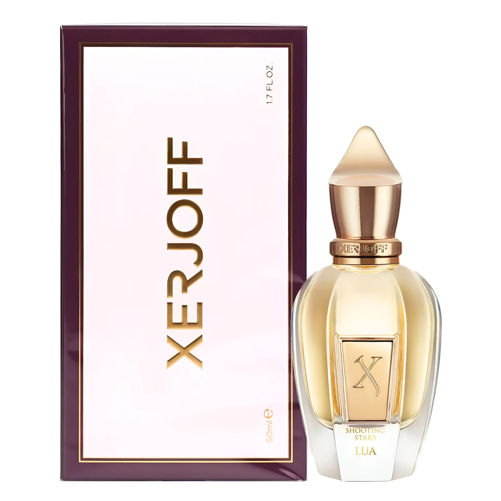 Xerjoff Shooting Stars Lua Limited Edition manufacturer bottle, linked from the supplied product catalogue.