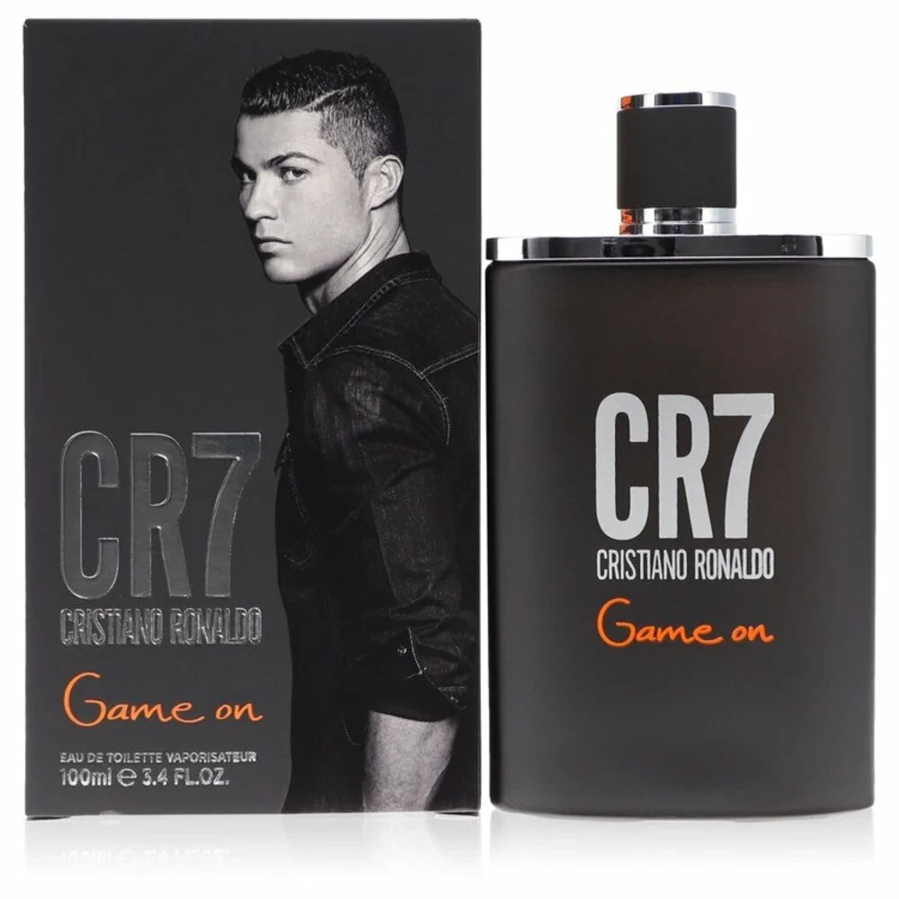 Cristiano Ronaldo Cr7 Game On manufacturer bottle, linked from the supplied product catalogue.