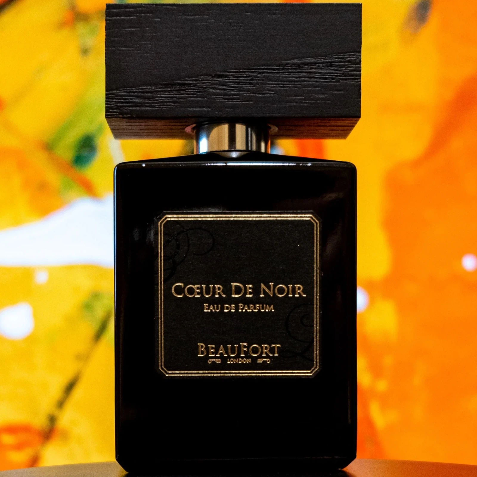 Beaufort London Coeur De Noir manufacturer bottle, linked from the supplied product catalogue.