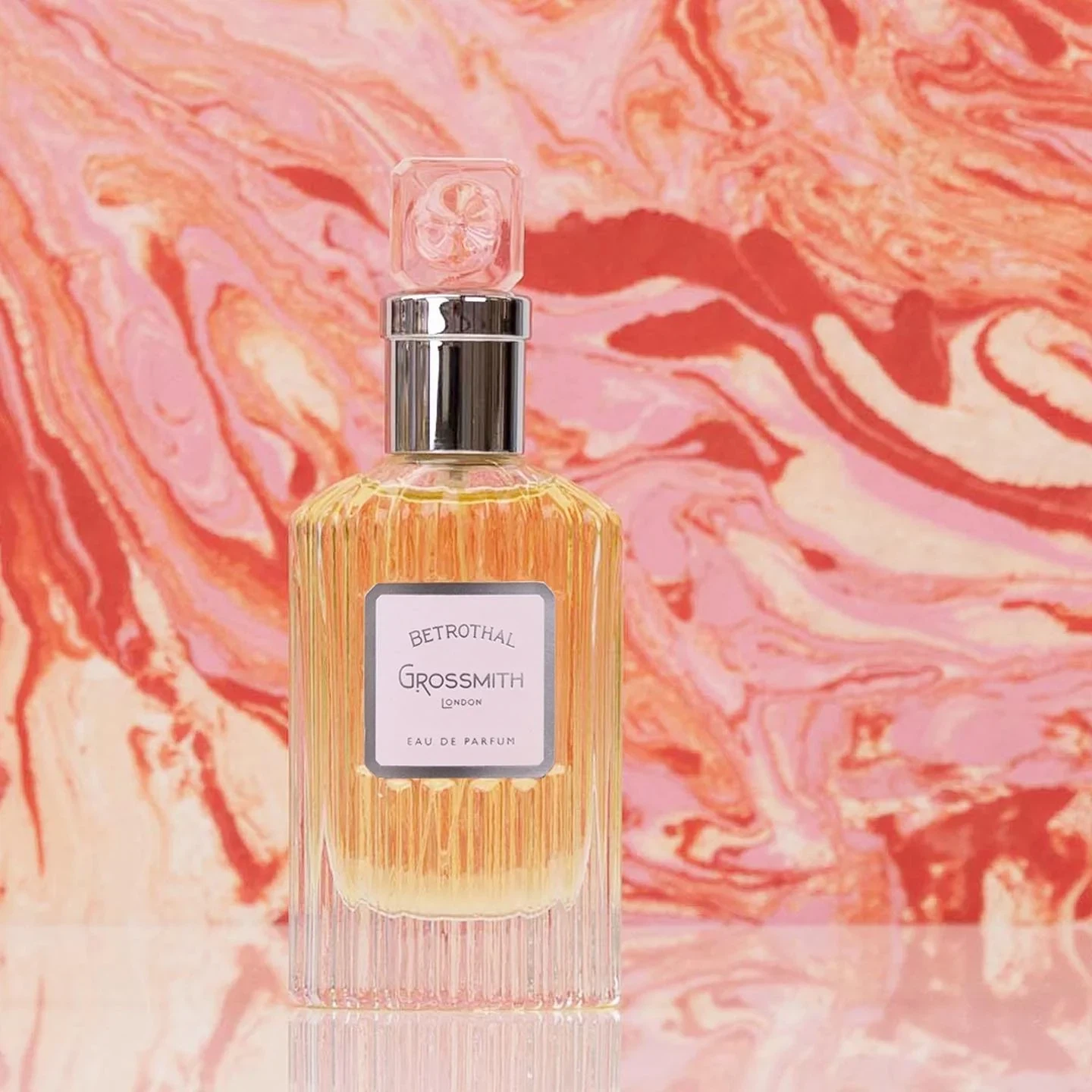 Grossmith Betrothal manufacturer bottle, linked from the supplied product catalogue.