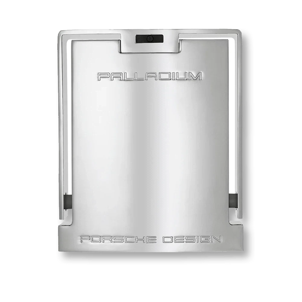 Porsche Design Palladium manufacturer bottle, linked from the supplied product catalogue.