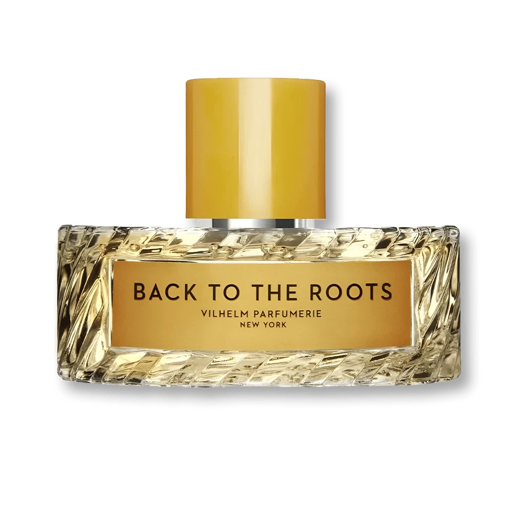 Vilhelm Parfumerie Back to the Roots manufacturer bottle, linked from the supplied product catalogue.