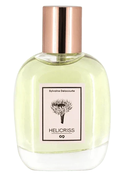 Sylvaine Delacourte Collection Muscs Helicriss manufacturer bottle, linked from the supplied product catalogue.