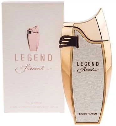 Emper Legend Femme manufacturer bottle, linked from the supplied product catalogue.
