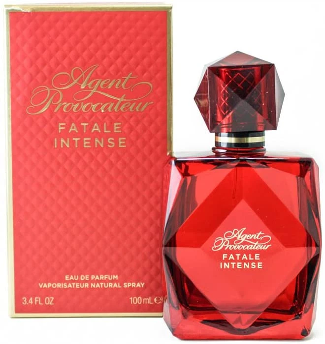 Agent Provocateur Fatale Intense Spray manufacturer bottle, linked from the supplied product catalogue.