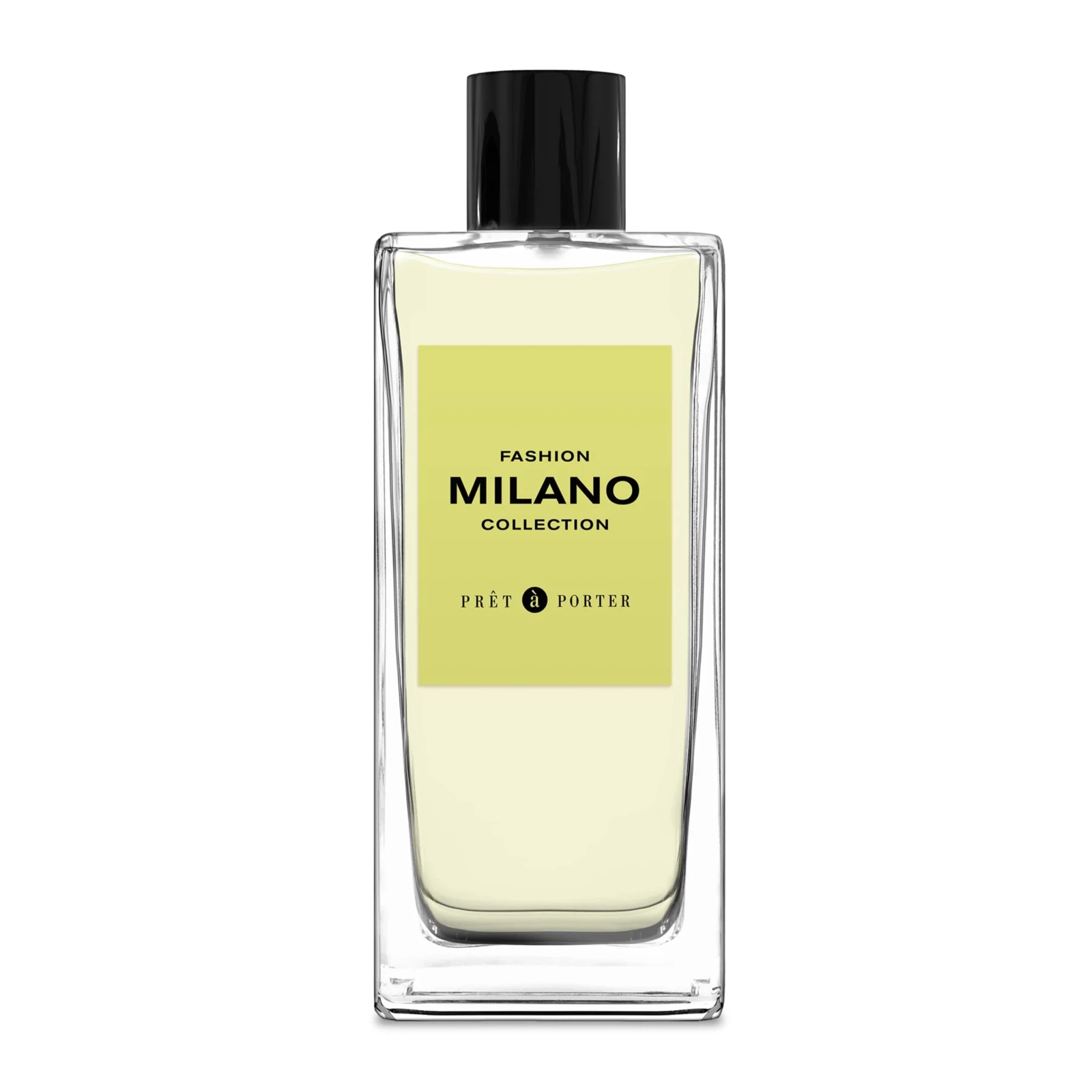 Pret A Porter Fashion Collection Milano Amber Floral Fruity manufacturer bottle, linked from the supplied product catalogue.