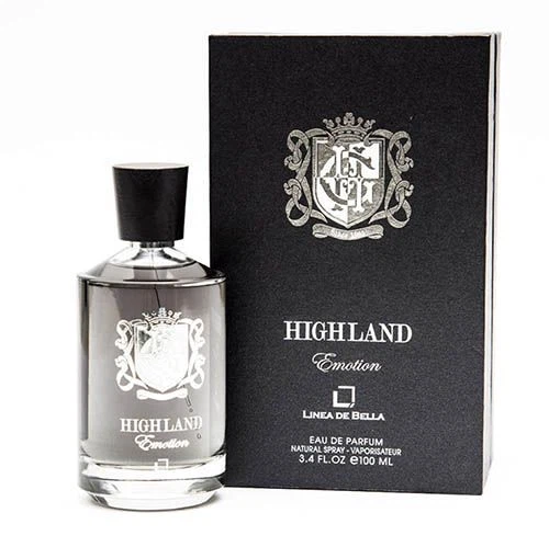 Ldb High Land Emotion Men manufacturer bottle, linked from the supplied product catalogue.