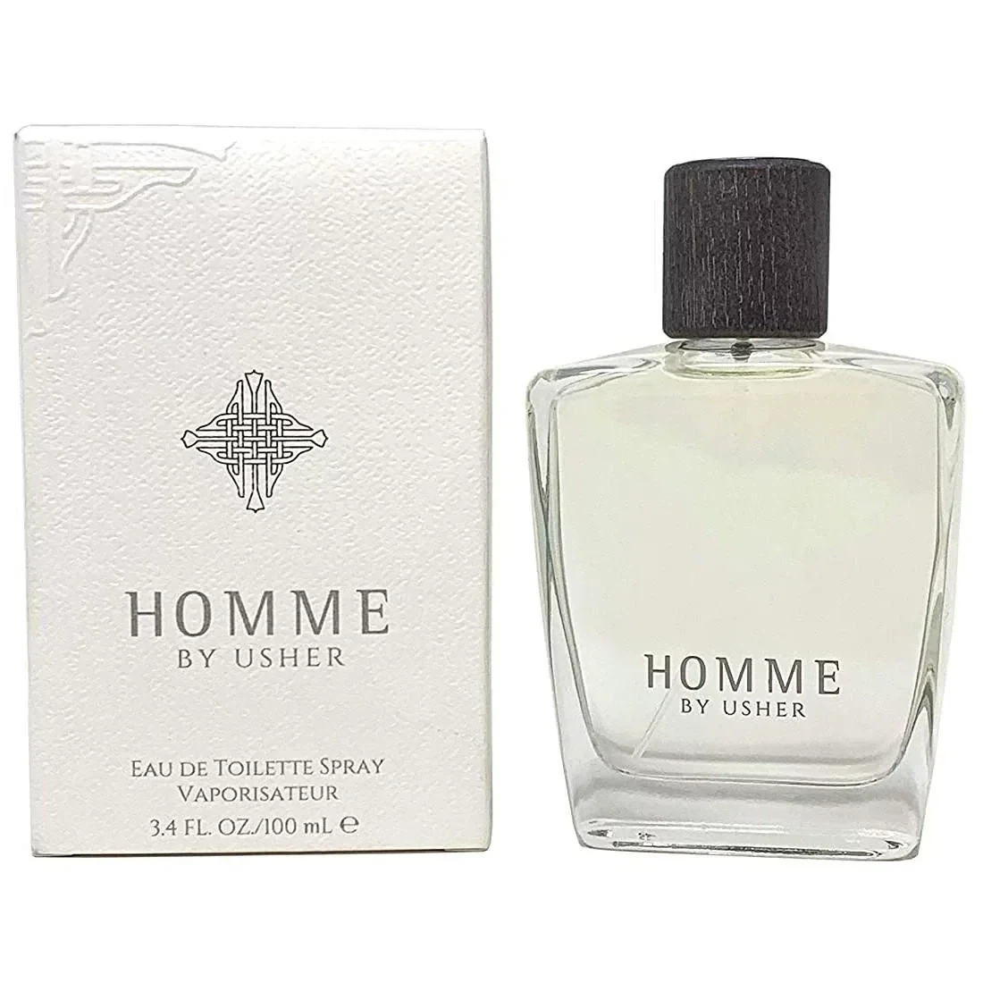 Usher Raymond Homme manufacturer bottle, linked from the supplied product catalogue.