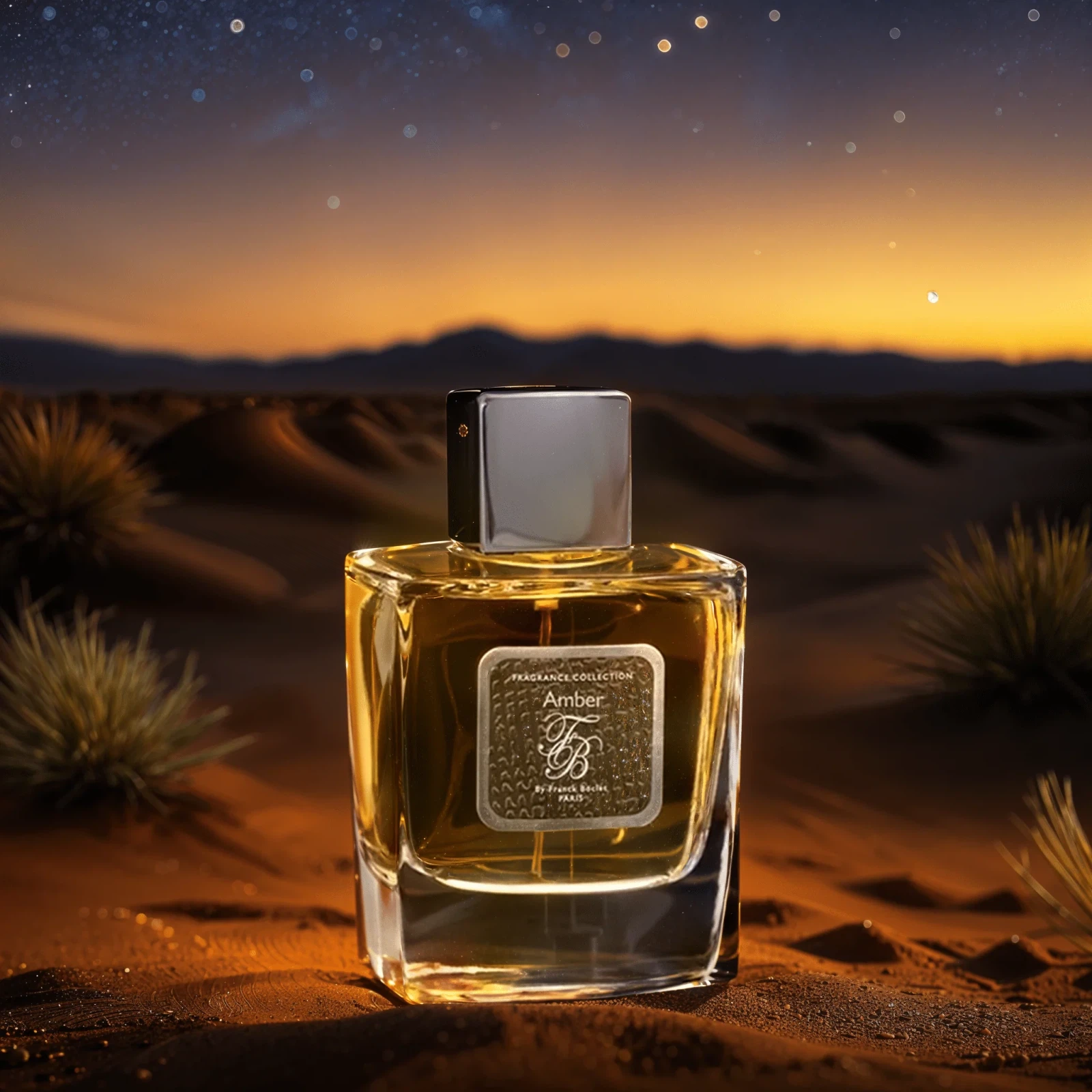 Franck Boclet Amber manufacturer bottle, linked from the supplied product catalogue.