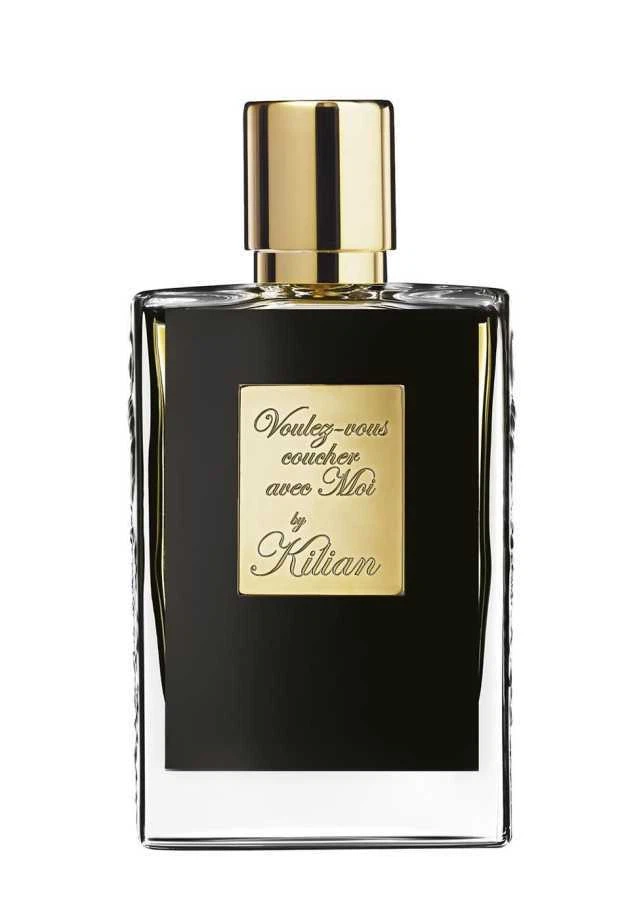 Kilian Voulez Vous I Am Too Glam To Give A Damn Refillable Fr manufacturer bottle, linked from the supplied product catalogue.