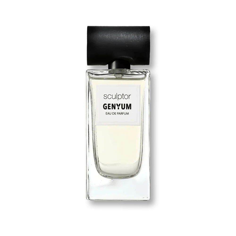 Genyum Sculptor manufacturer bottle, linked from the supplied product catalogue.