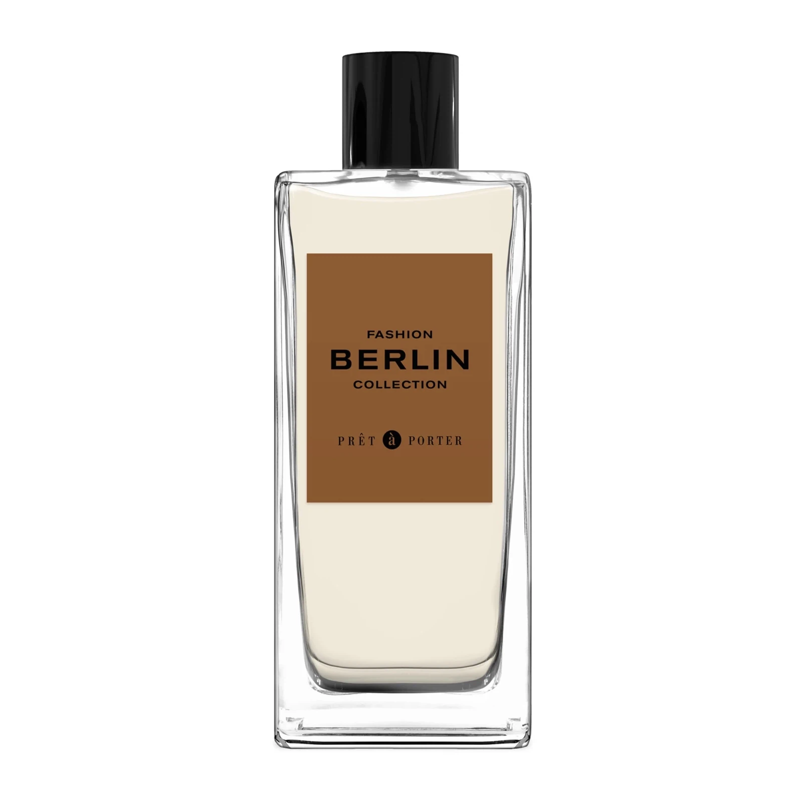 Pret A Porter Fashion Collection Berlin Amber Fougere manufacturer bottle, linked from the supplied product catalogue.