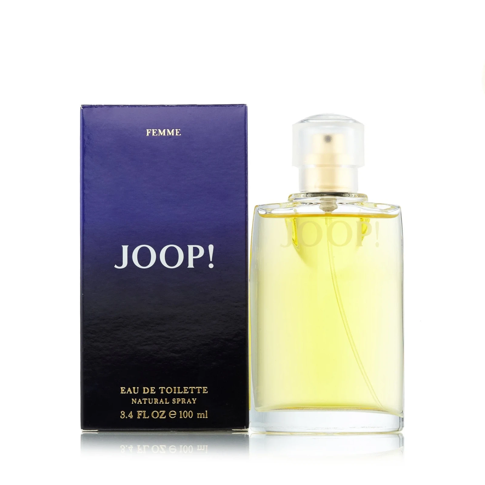 Joop! FEMME manufacturer bottle, linked from the supplied product catalogue.