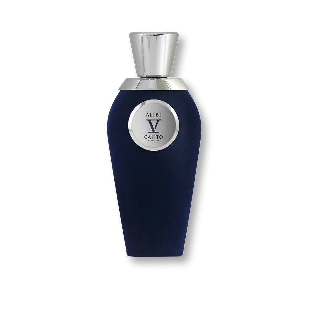 V Canto Alibi manufacturer bottle, linked from the supplied product catalogue.