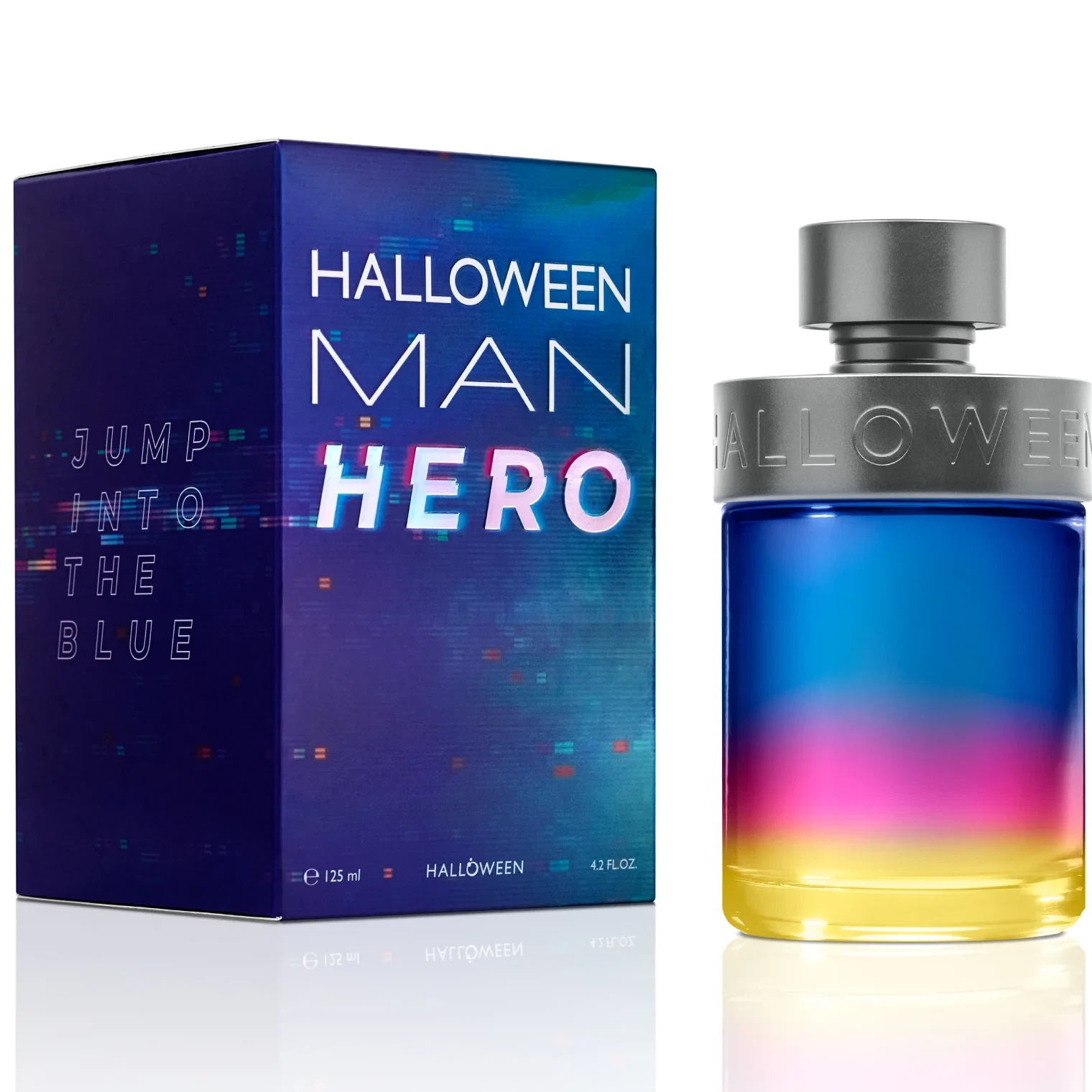 Halloween Man Hero manufacturer bottle, linked from the supplied product catalogue.