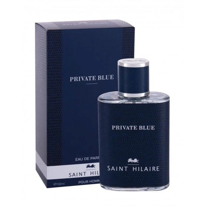 Saint Hilaire Private Blue Pour Homme manufacturer bottle, linked from the supplied product catalogue.