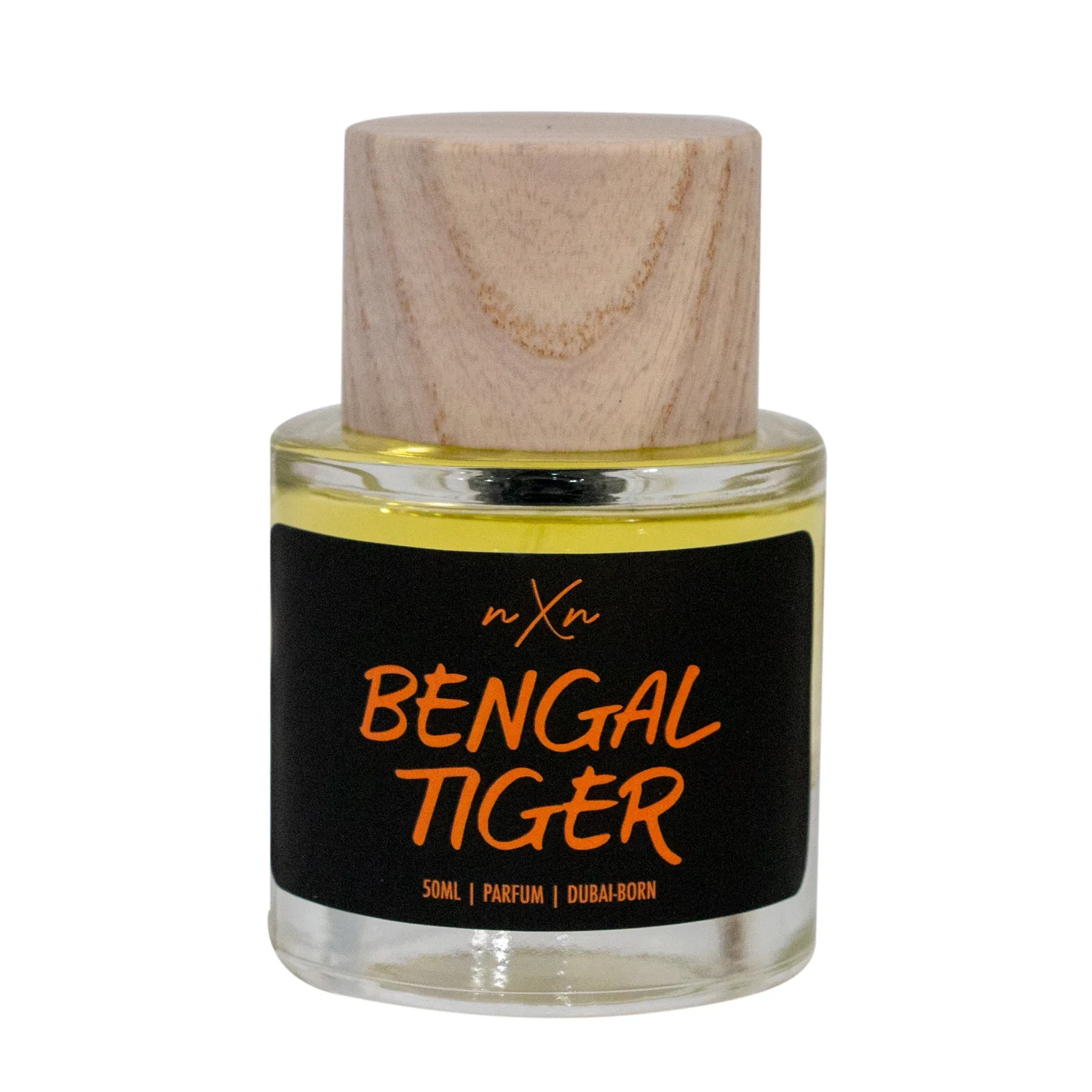 nXn Perfumes BENGAL TIGER manufacturer bottle, linked from the supplied product catalogue.