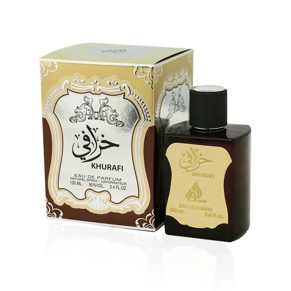 Alraheeb Al Raheeb Khurafi manufacturer bottle, linked from the supplied product catalogue.