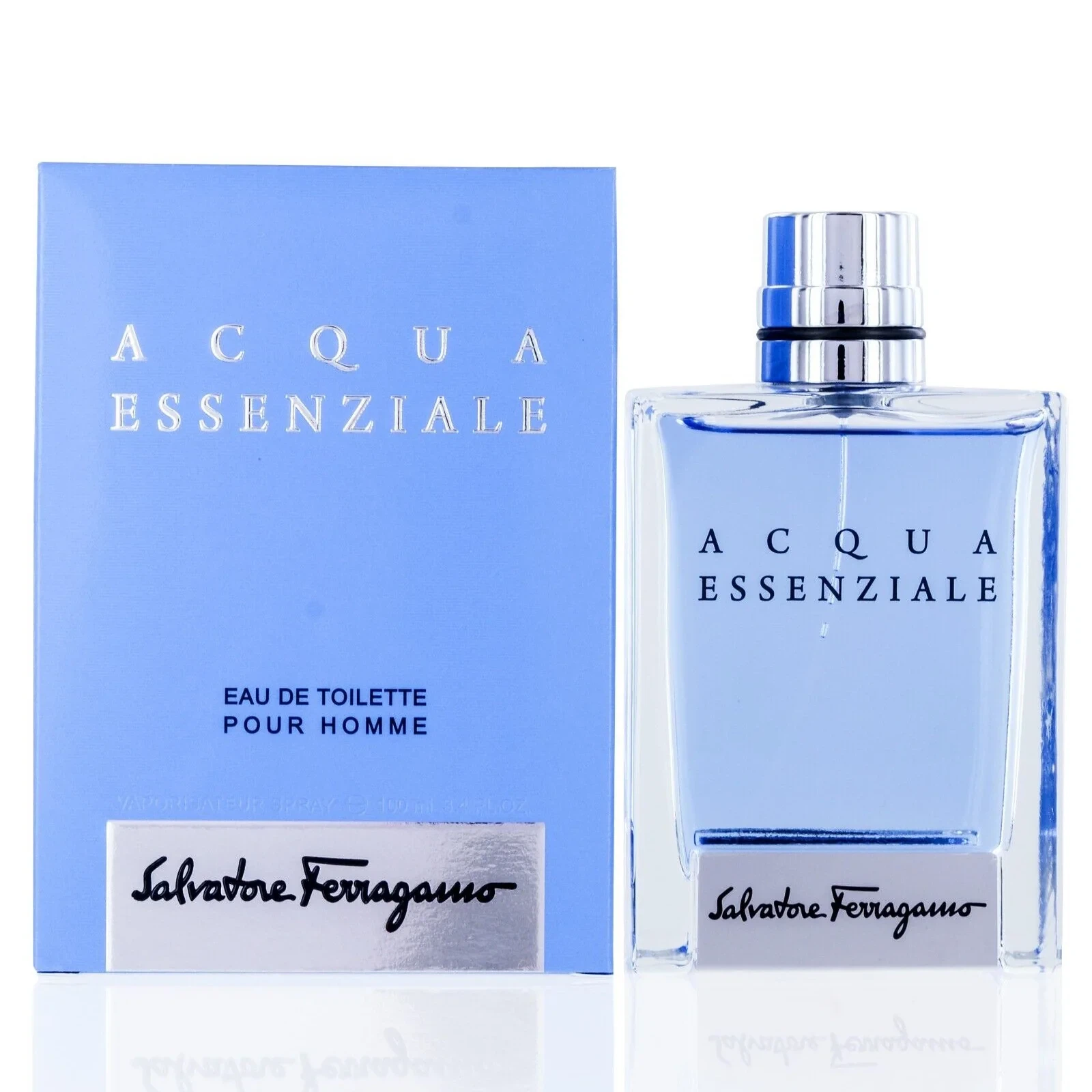 Salvatore Ferragamo Acqua Essenziale manufacturer bottle, linked from the supplied product catalogue.