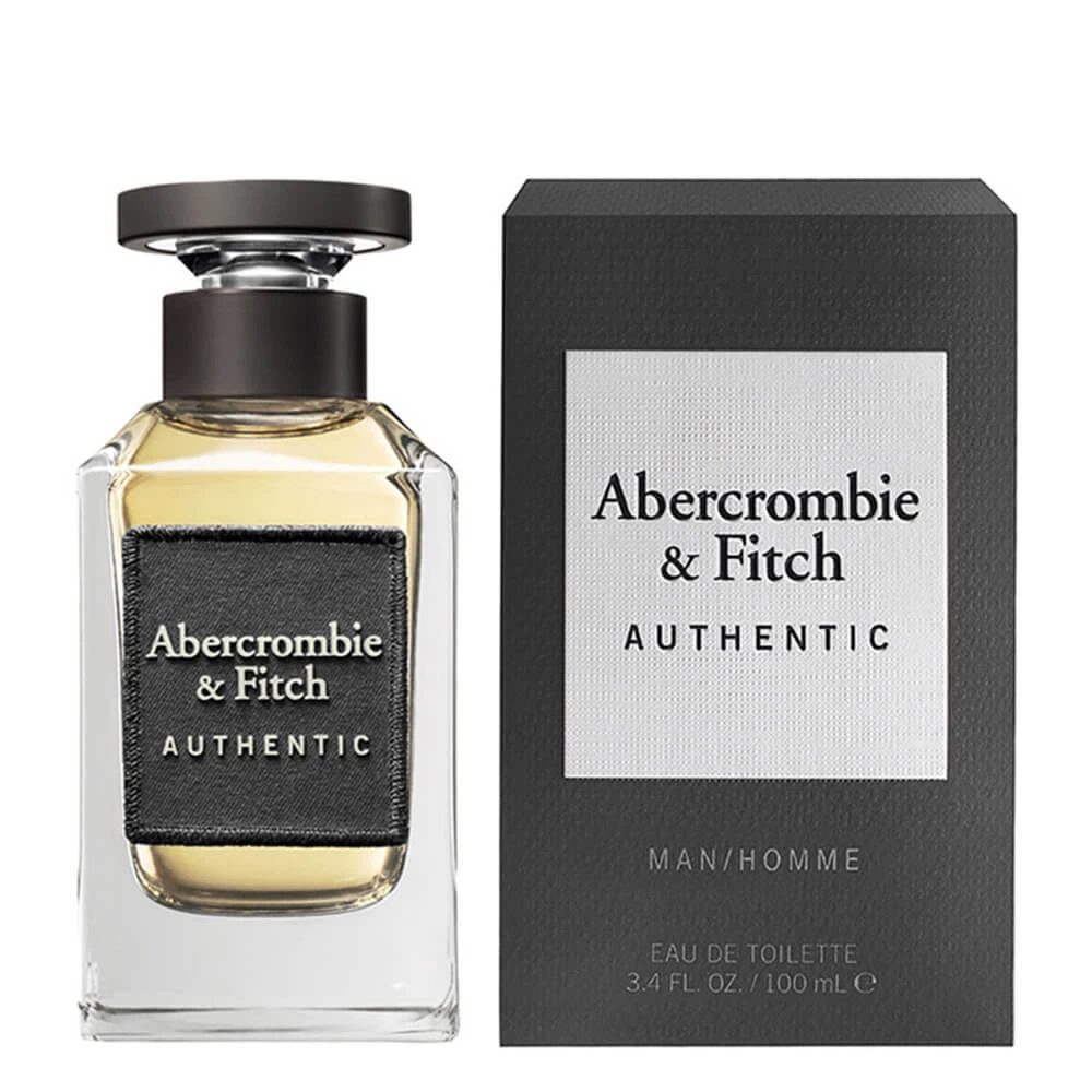 Abercrombie & Fitch Authentic manufacturer bottle, linked from the supplied product catalogue.
