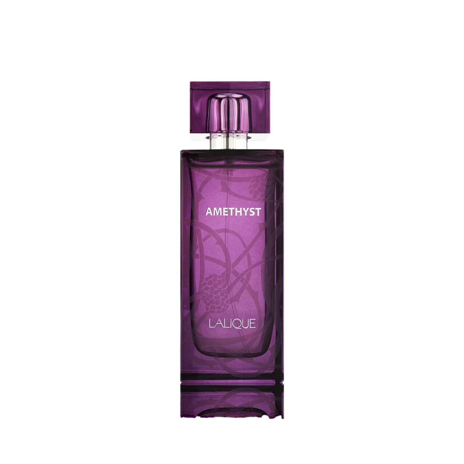 Lalique Amethyst manufacturer bottle, linked from the supplied product catalogue.