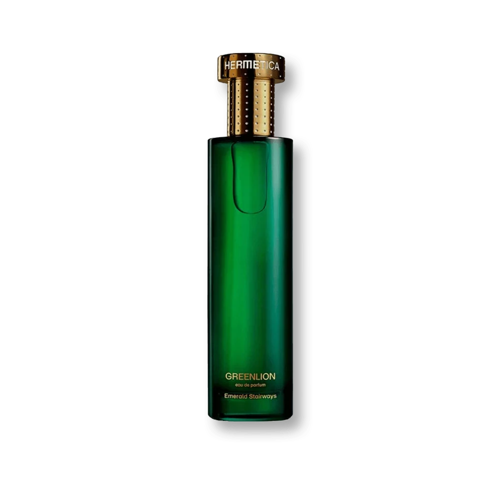 Hermetica Greenlion manufacturer bottle, linked from the supplied product catalogue.